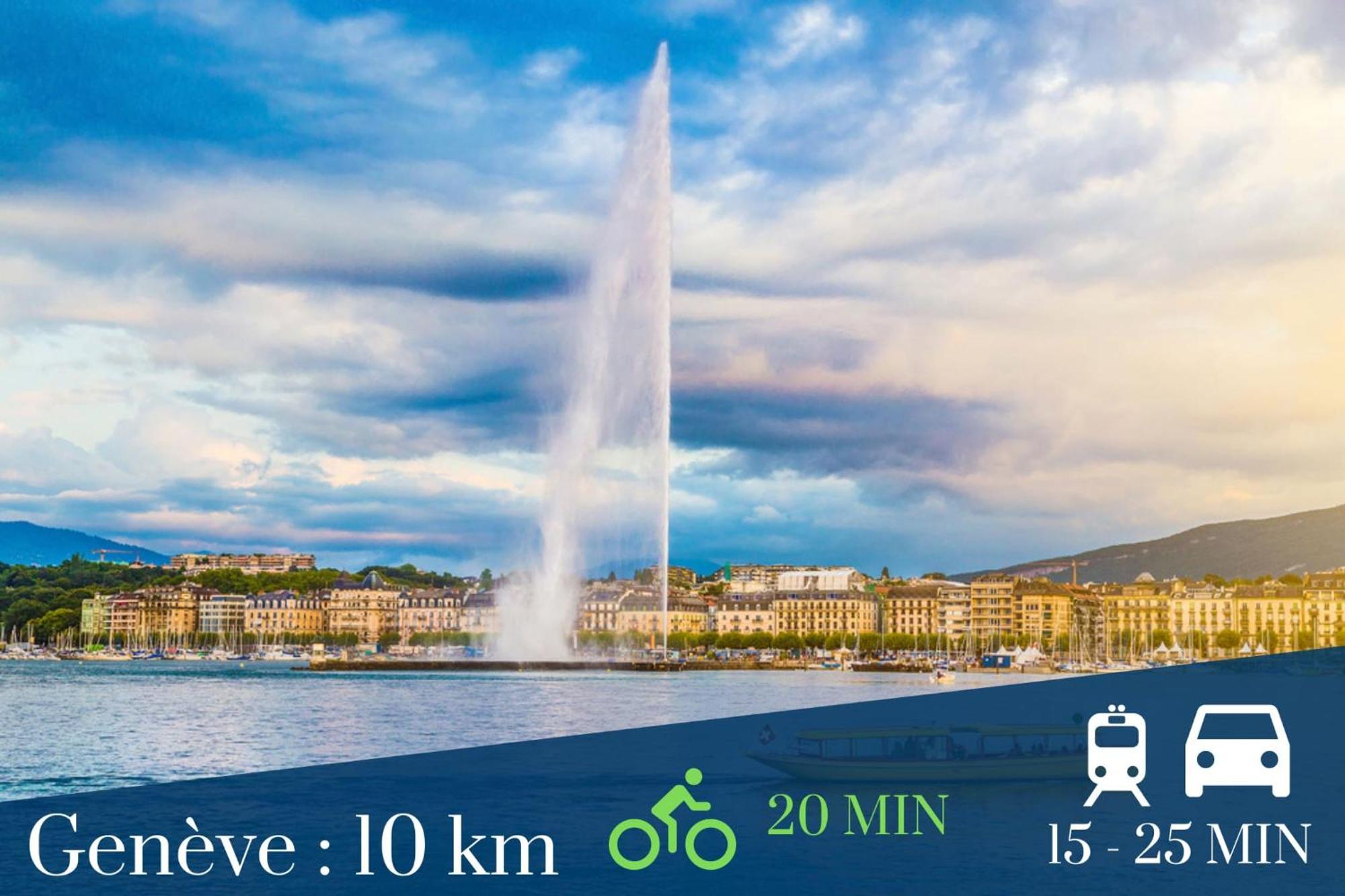 Homey Wild - Proche Gare Et Tram - Proche Centre - Balcon Prive - Parking Prive - Wifi Gratuit Annemasse Exterior photo