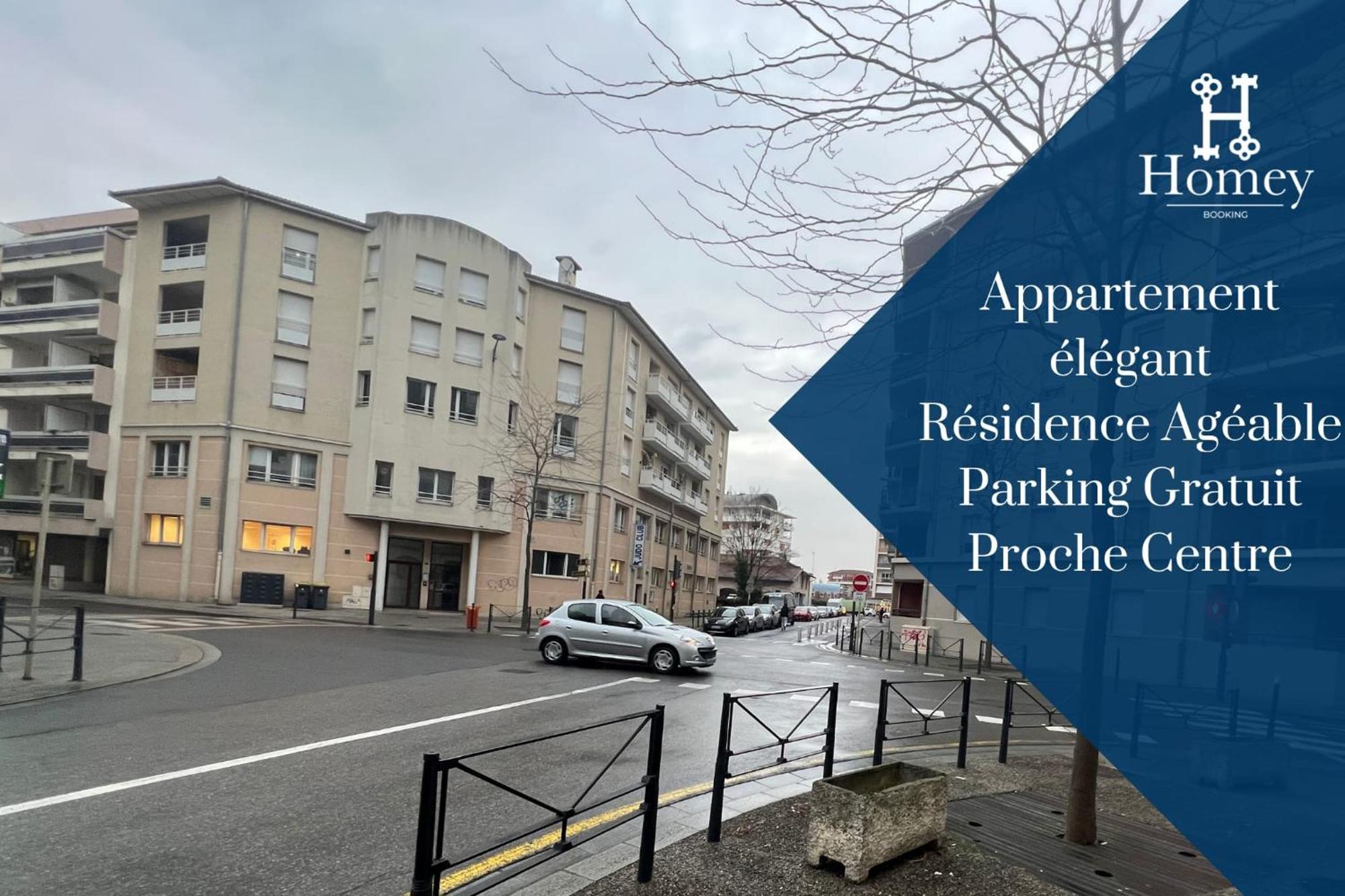 Homey Wild - Proche Gare Et Tram - Proche Centre - Balcon Prive - Parking Prive - Wifi Gratuit Annemasse Exterior photo